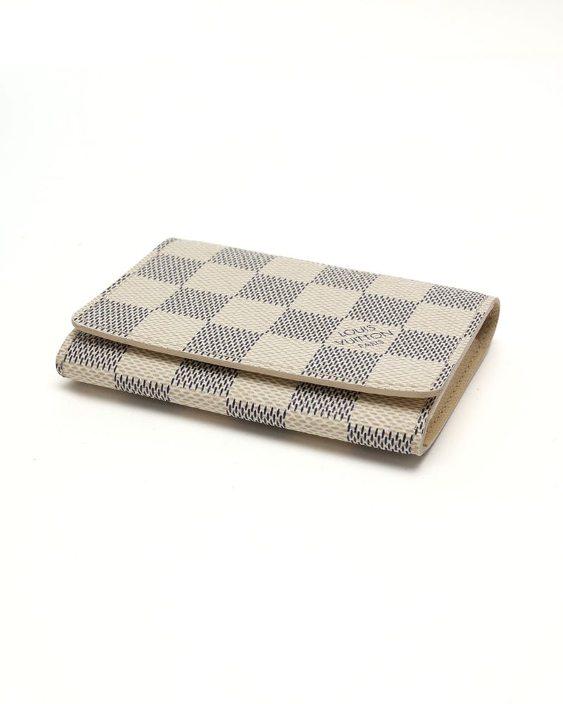 Louis Vuitton Damier Azur Flap Card Holder