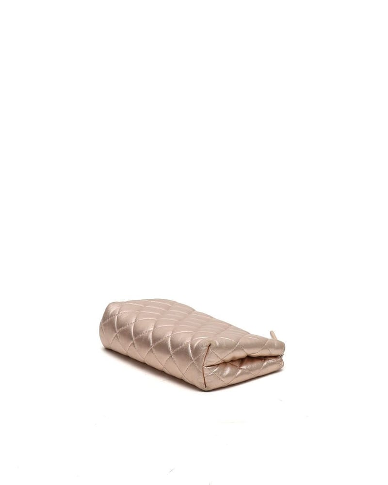 Chanel Coco Mark Metallic Pouch