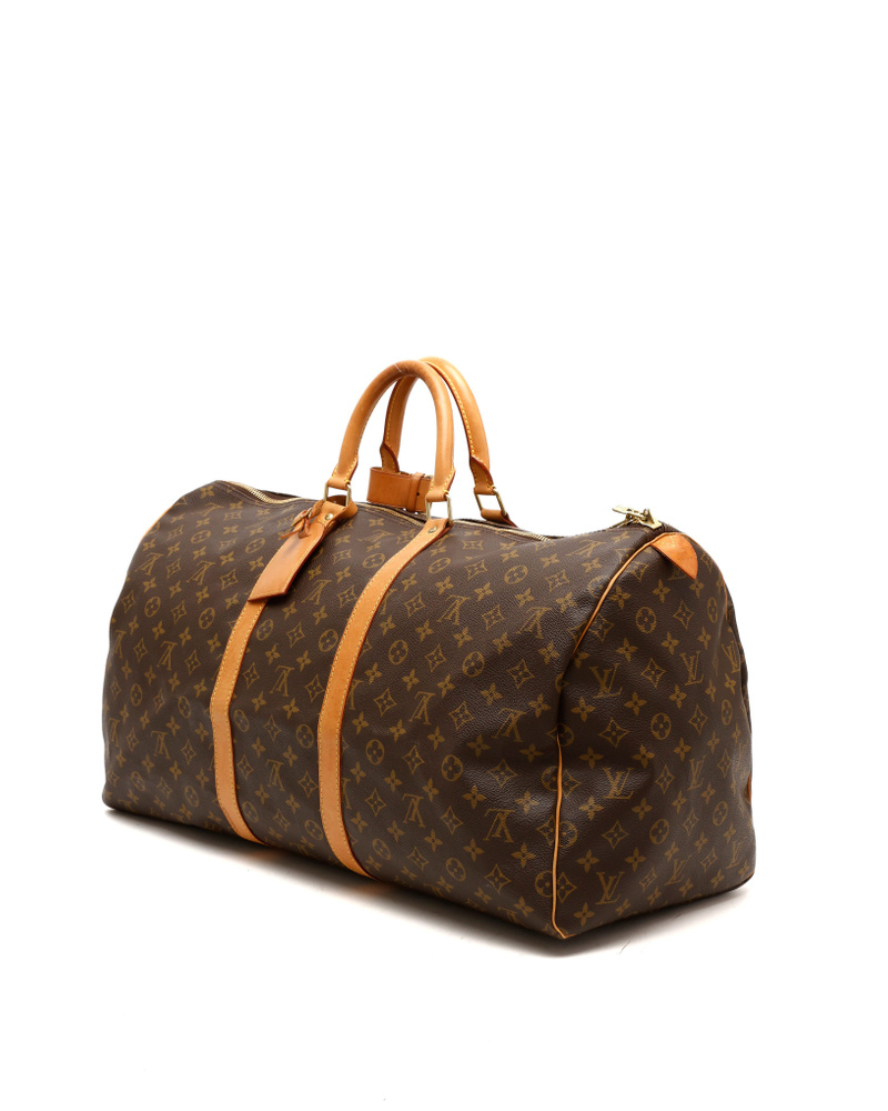 Louis Vuitton Monogram Keepall 55 Weekend Bag
