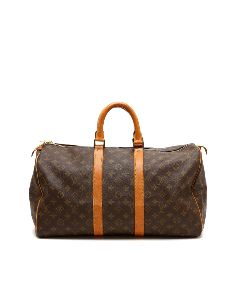 Louis Vuitton Monogram Keepall 45 Weekend Bag