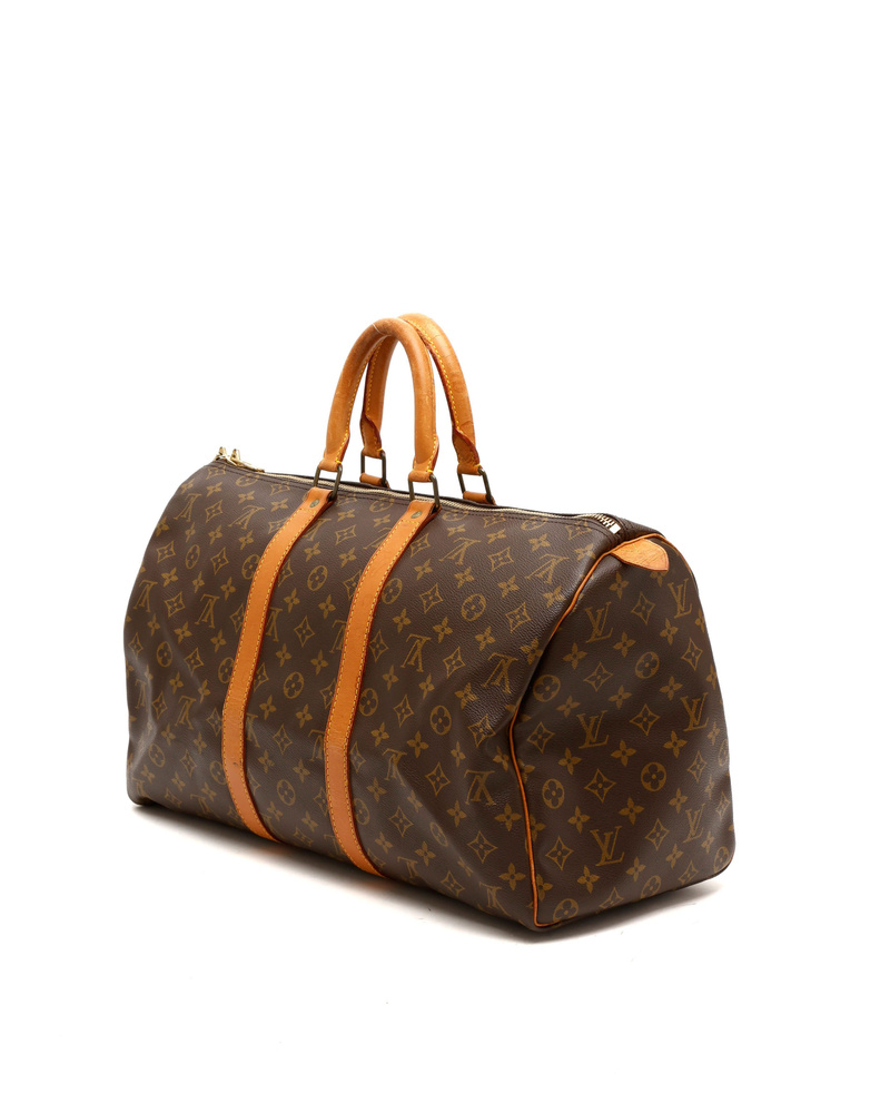 Louis Vuitton Monogram Keepall 45 Weekend Bag