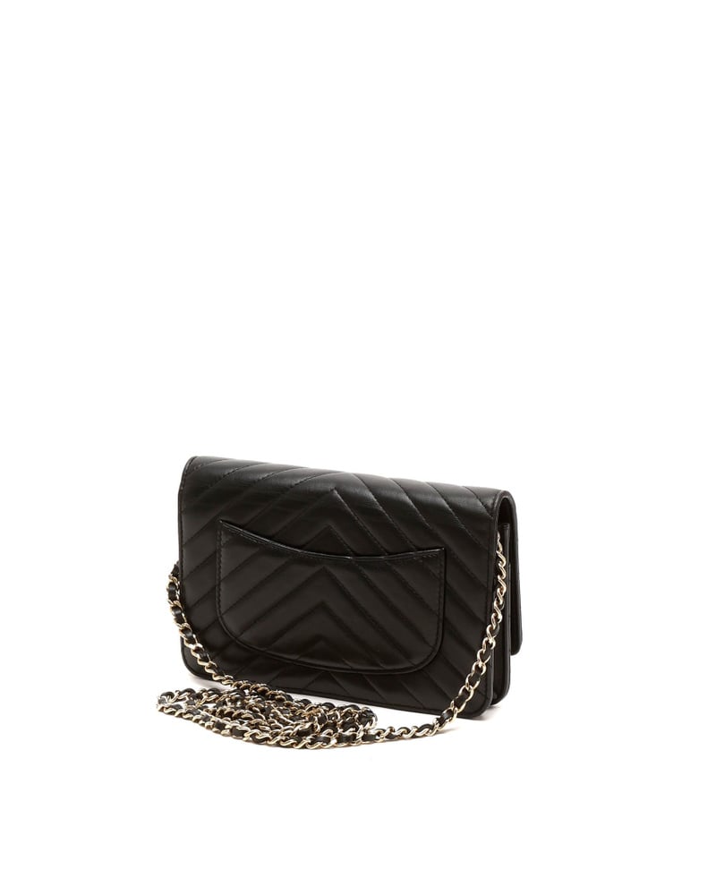 Chanel Chevron Wallet On Chain Bag