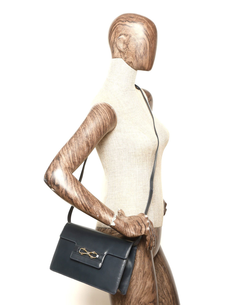 Gucci Leather Horsebit Bag