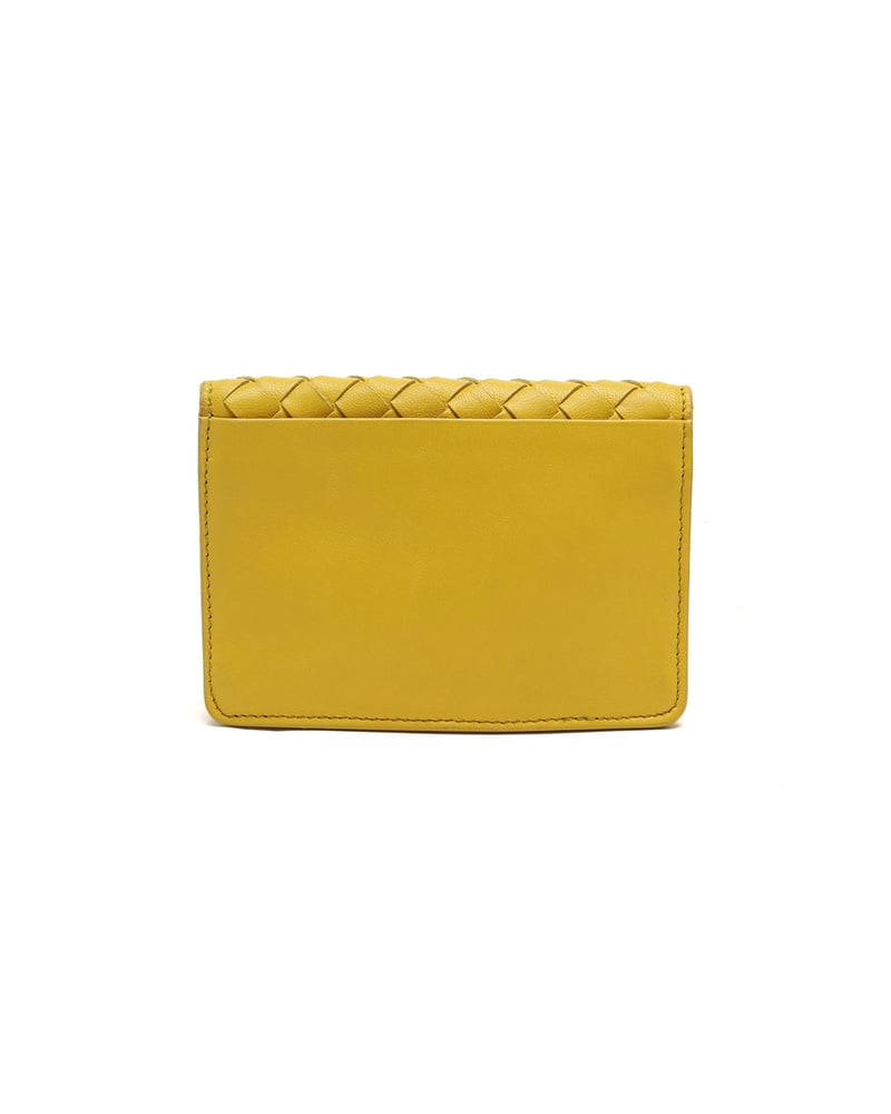 Bottega Veneta Intrecciato Flap Card Holder