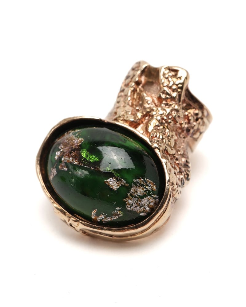 Saint Laurent Vintage Stone Ring, Size 13