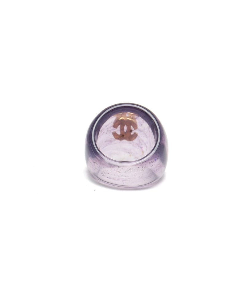 Chanel Coco Mark Resin Ring