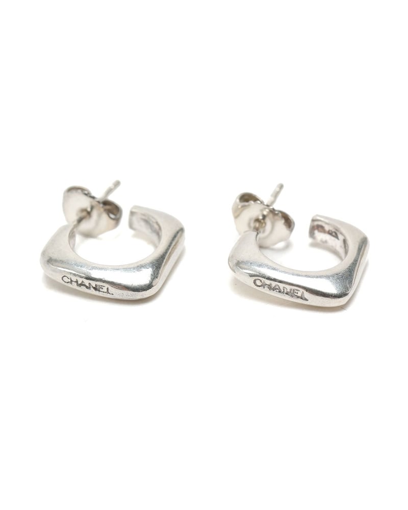 Chanel Square Earrings