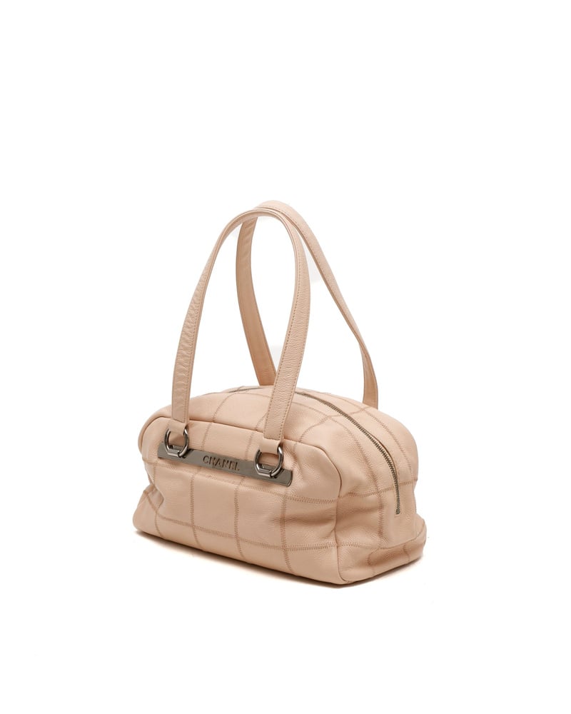 Chanel Choco Bar Boston Bag
