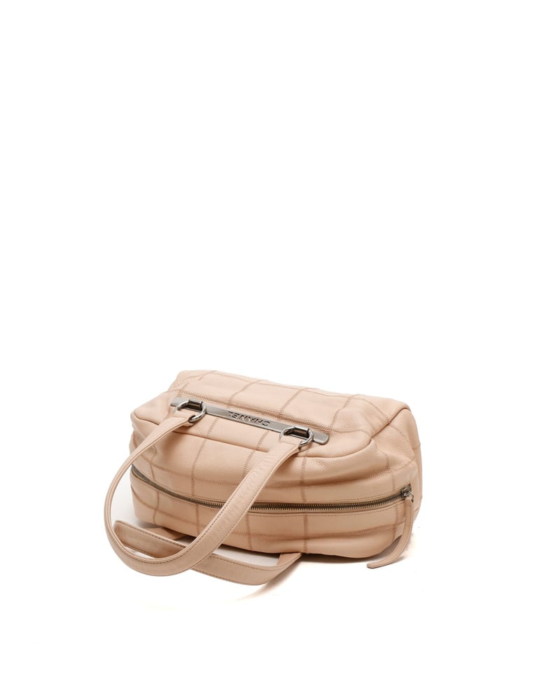 Chanel Choco Bar Boston Bag