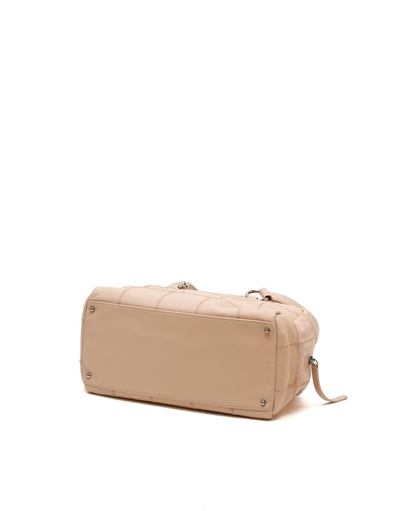 Chanel Choco Bar Boston Bag