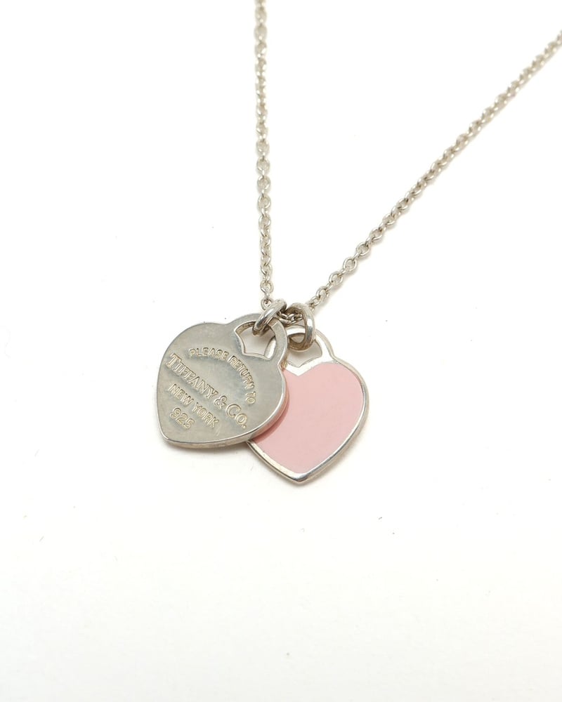 Tiffany & Co Return to Tiffany Double Heart Necklace
