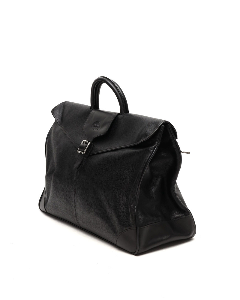Longchamp Leather Weekend Bag