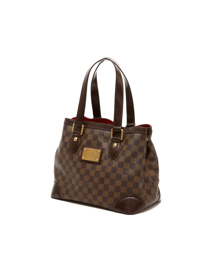 Louis Vuitton Damier Ebene Hampstead PM Tote Bag