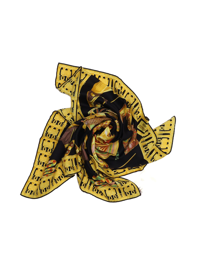 Hermès Carré 70 Tutankhamun Silk Scarf
