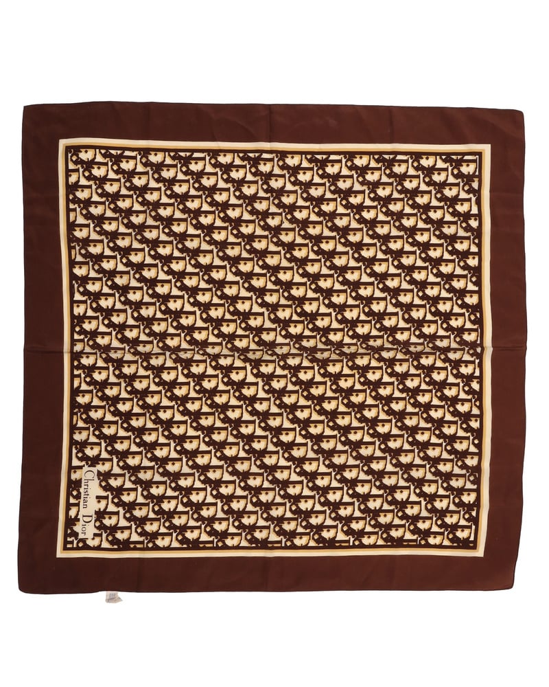 Christian Dior 65 Trotter Silk Scarf