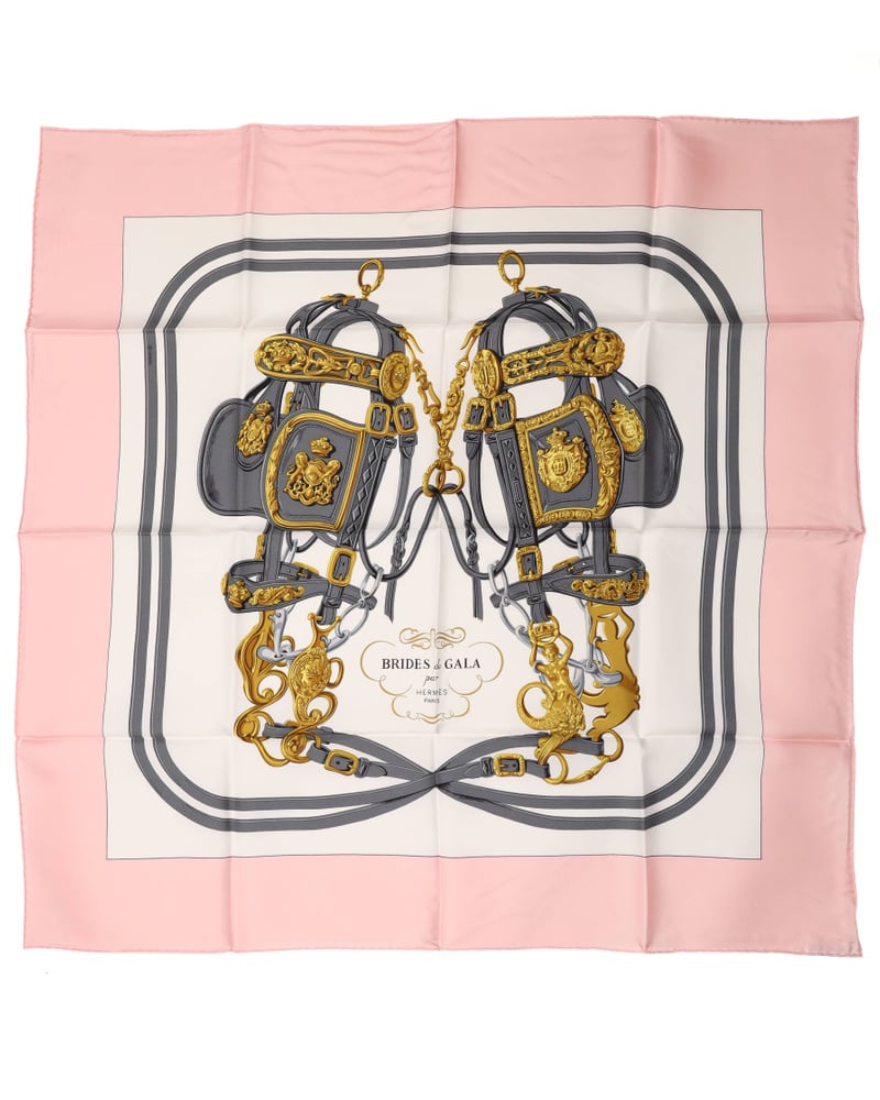 Hermès Carré 90 Brides De Gala Silk Scarf