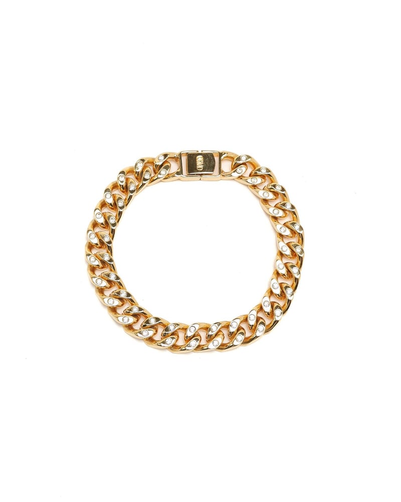 Valentino Marudini Rhinestone Chain Bracelet