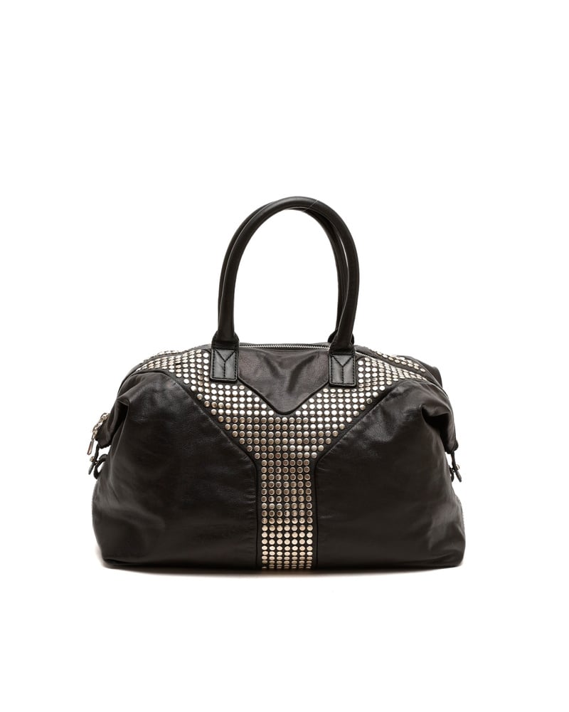Saint Laurent Studded Easy Y Boston Bag