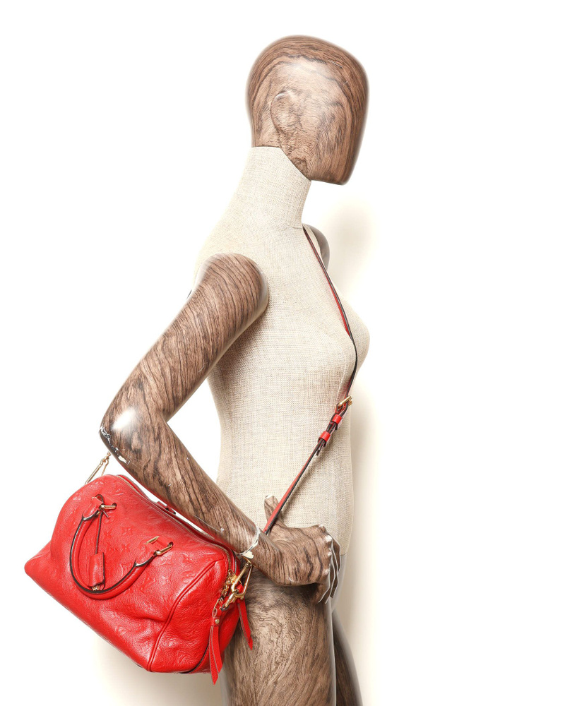Louis Vuitton Monogram Empreinte Speedy Bandoulière 25 Bag