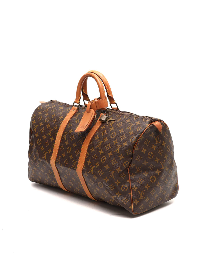 Louis Vuitton Monogram Keepall 50 Weekend Bag