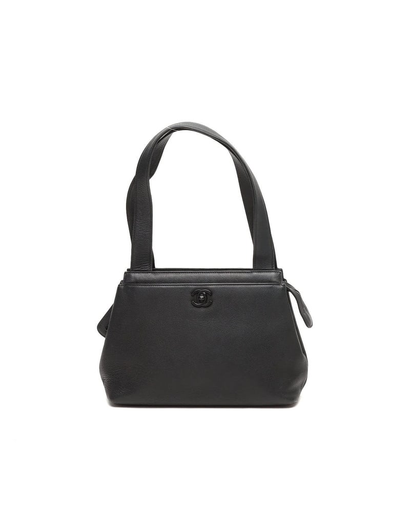 Chanel 1990s Coco Mark Caviar Bag
