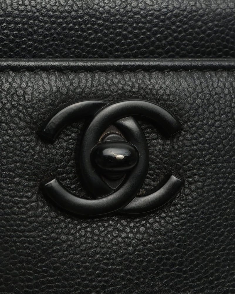 Chanel 1990s Coco Mark Caviar Bag