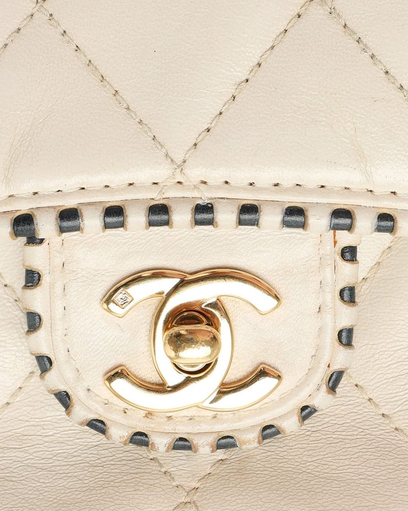 Chanel Medium Happy Stitch Single Flap Bag