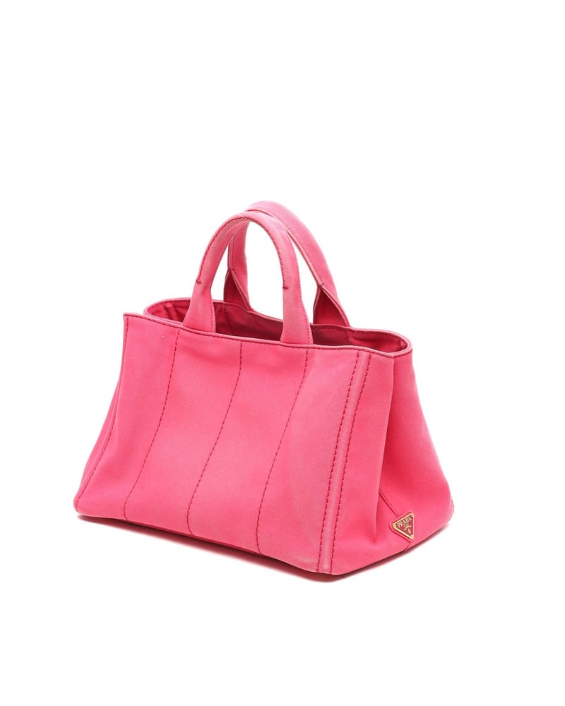 Prada Large Canapa Tote Bag