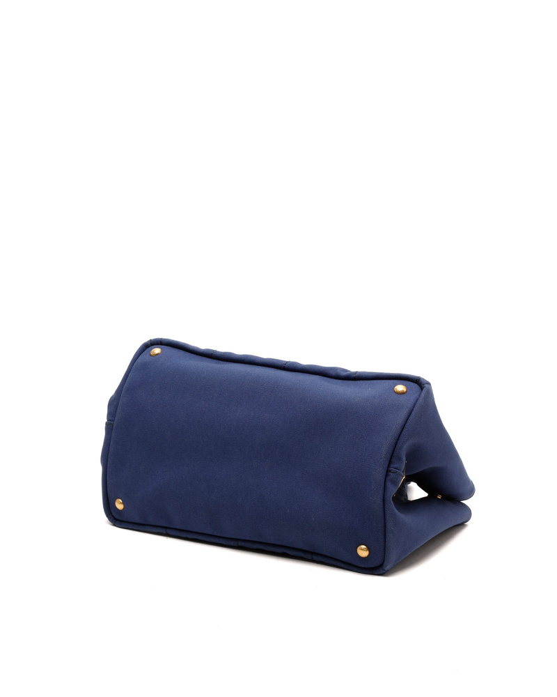 Prada Large Canapa Tote Bag