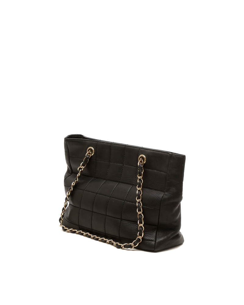 Chanel CC Choco Bar Chain Tote Bag