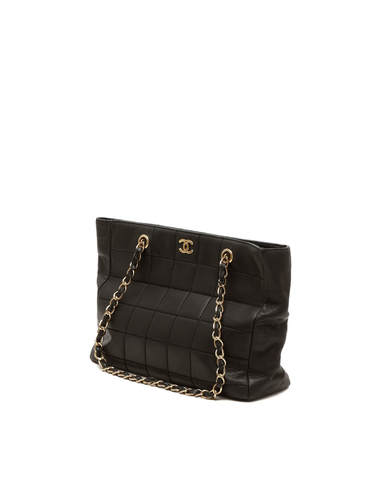 Chanel CC Choco Bar Chain Tote Bag