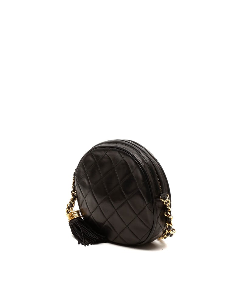 Chanel CC Tassel Round Chain Bag