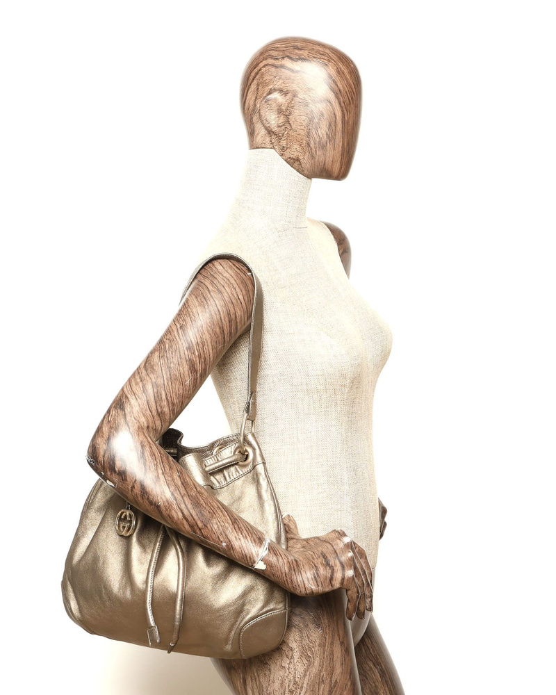 Gucci GG Drawstring Bucket Bag