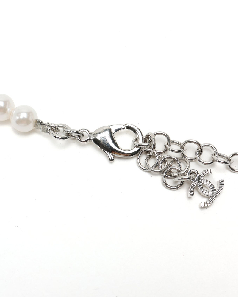 Chanel Coco Mark Pearl Necklace
