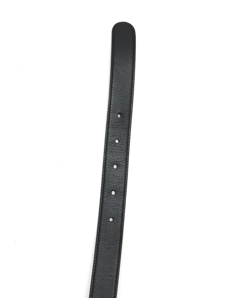 Gucci GG Leather Belt, Size 75