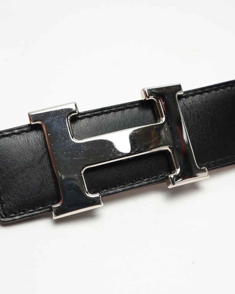Hermès H Reversible Belt, Size 95