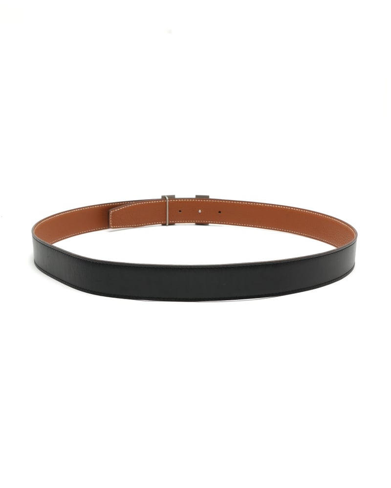 Hermès H Reversible Belt, Size 95