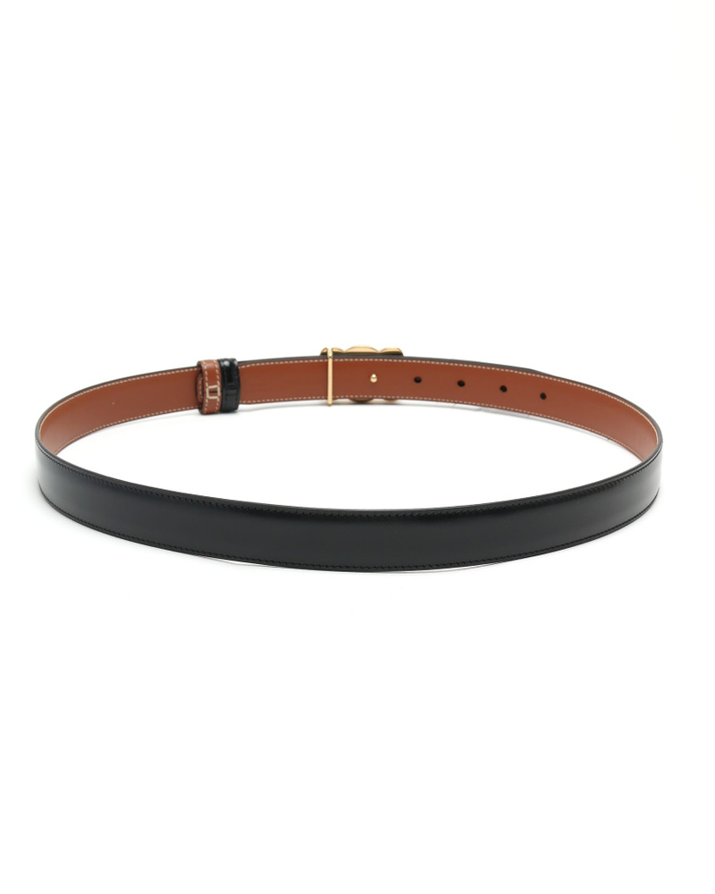 Céline Triomphe Belt, Size 80