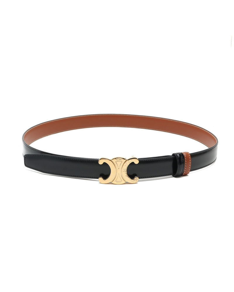 Céline Triomphe Belt, Size 80