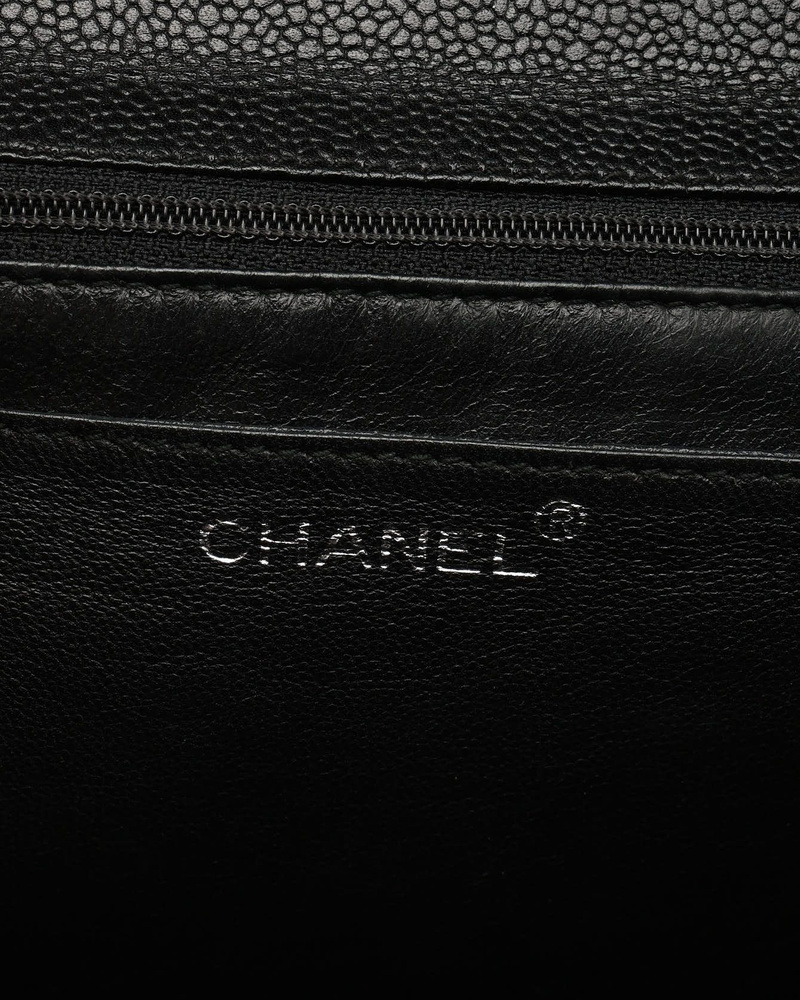 Chanel Caviar Kelly Top Handle Bag