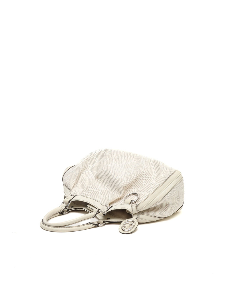 Gucci Woven Guccissima Sukey Tote Bag
