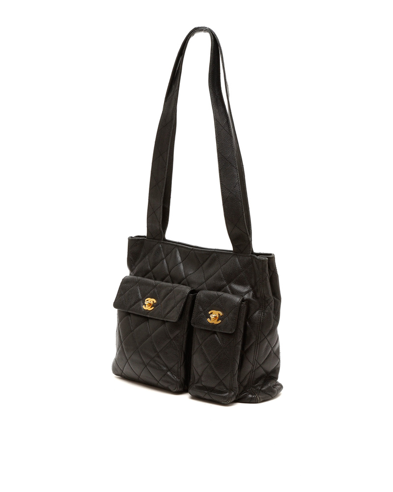 Chanel CC Vintage Tote Bag