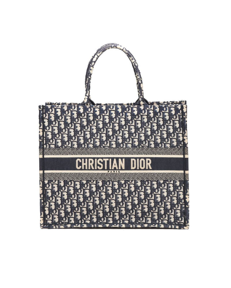 Christian Dior Large Oblique Book Tote Bag