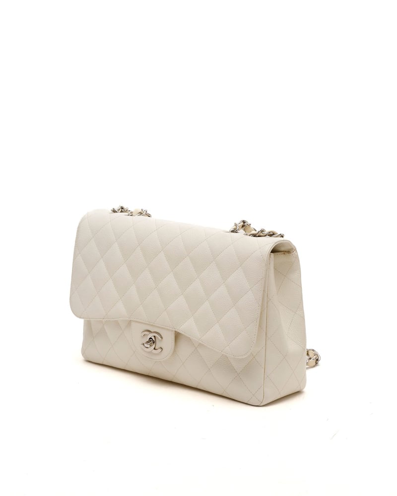 Chanel Classic Caviar Jumbo Single Flap Bag