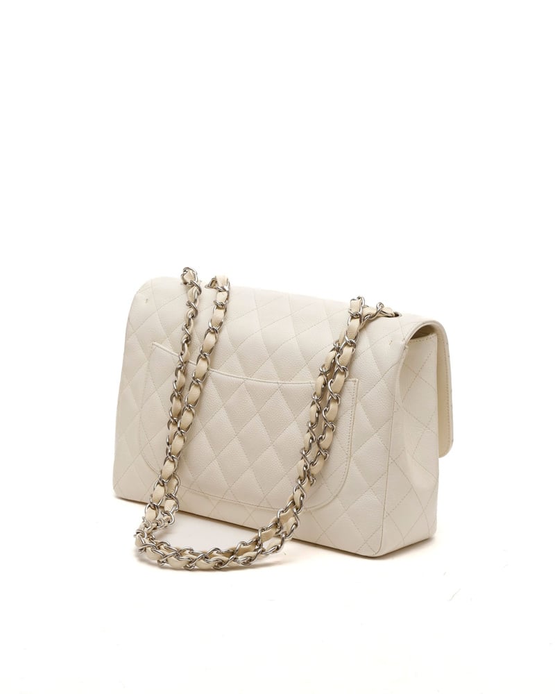 Chanel Classic Caviar Jumbo Single Flap Bag
