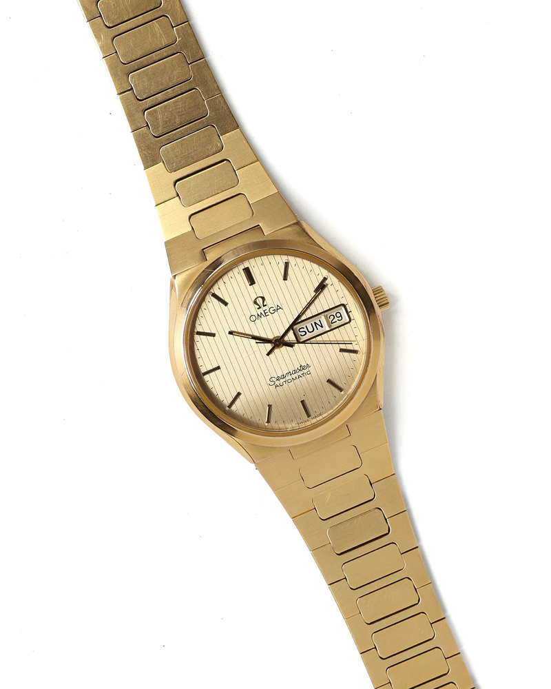 Omega Seamaster Daydate 35mm Ca 1980 Automatic Watch