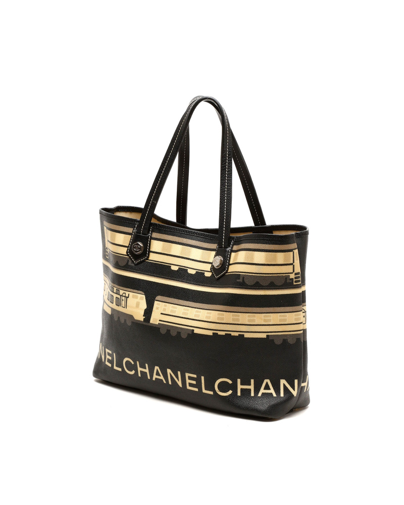 Chanel CC Le Train Tote Bag