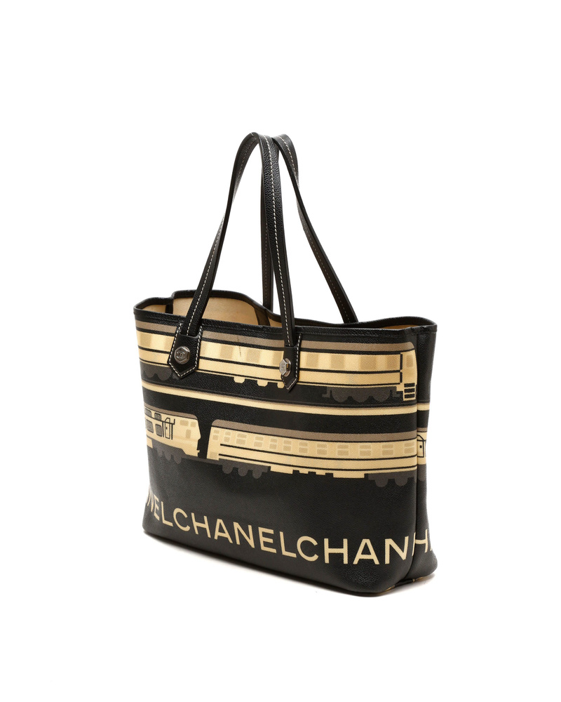 Chanel CC Le Train Tote Bag