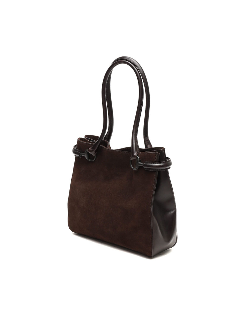 Gucci Suede Tote Bag