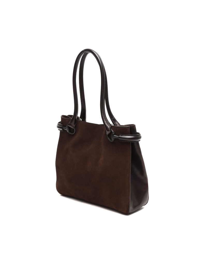 Gucci Suede Tote Bag